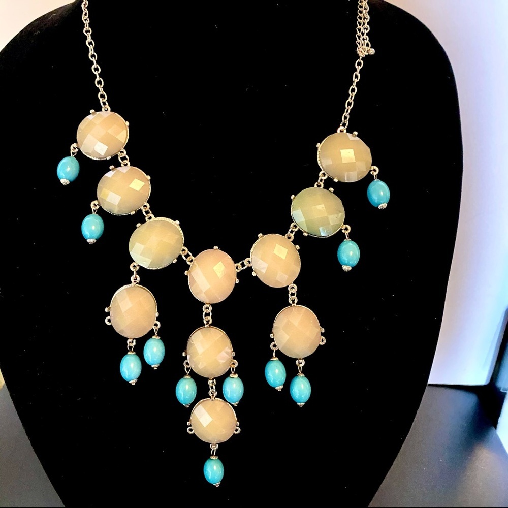 Unique Lightweight Statement Necklace - image 4